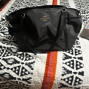 Coach diaper bag